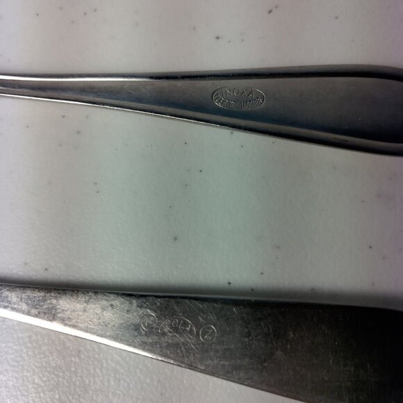 Inoxa Flatware Vlekvrij Massief Tablespoon Lot 3 Holland Stainless Steel 7.25" - Picture 9 of 10